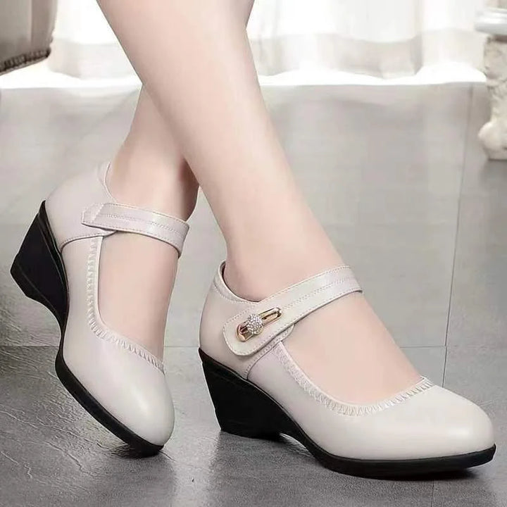 Emma | Elegant Comfort Mid-Heel Shoes