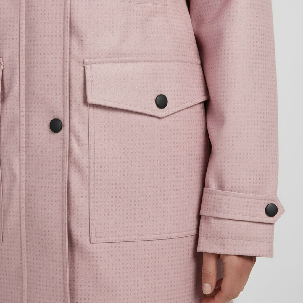 Aurora | Polyester Rain Jacket with Hood
