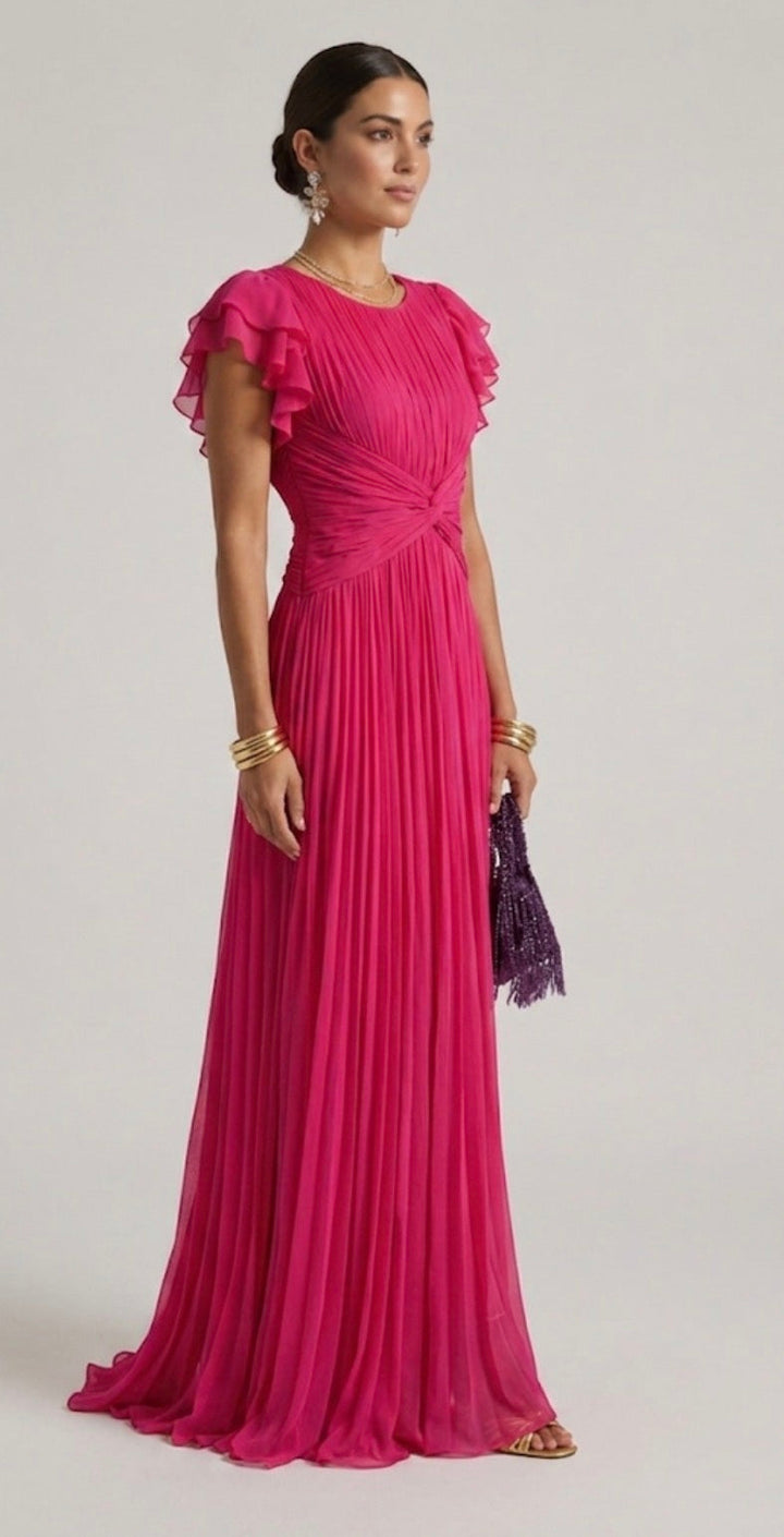 Violet & Grace™ | Pleated Evening Dress