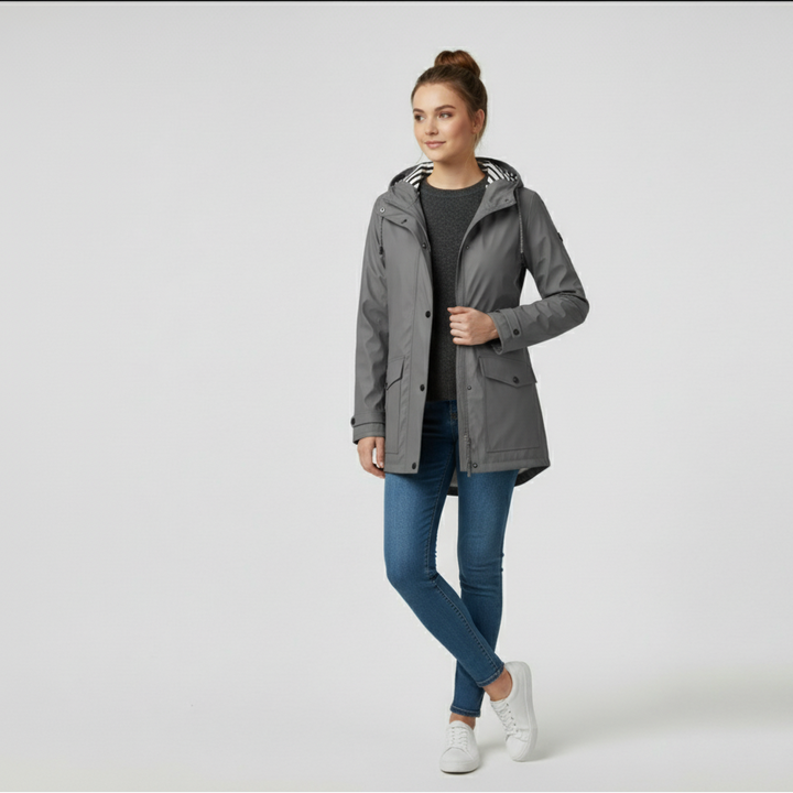 Aurora | Polyester Rain Jacket with Hood
