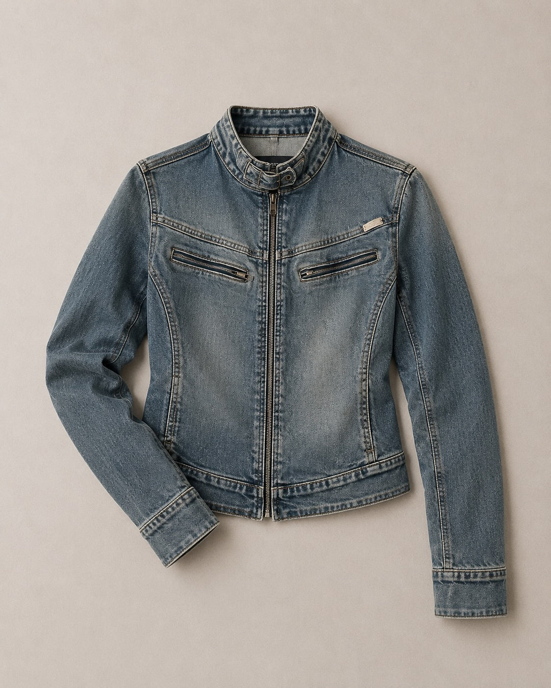 Vintage Wash Denim Jacket