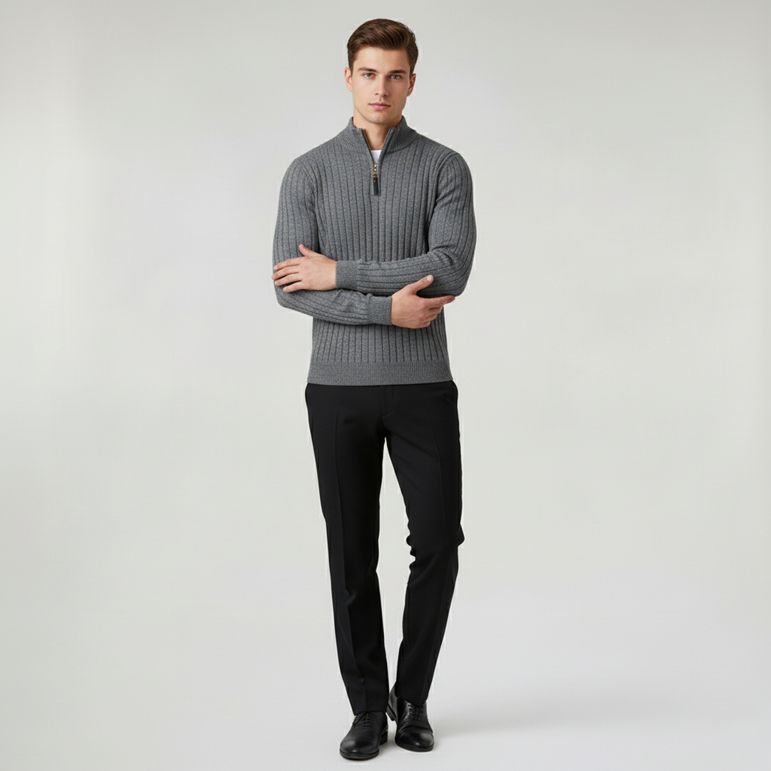 Walker Half Zip Sweater