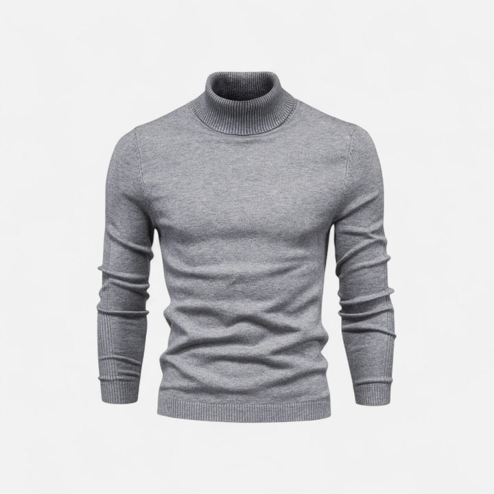Men’s Cotton Turtleneck Sweater