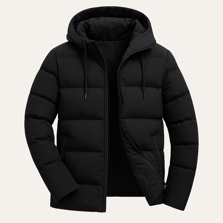 The Edinburgh Men's Waterproof Parka - Hooded Puffer Winter Jacket