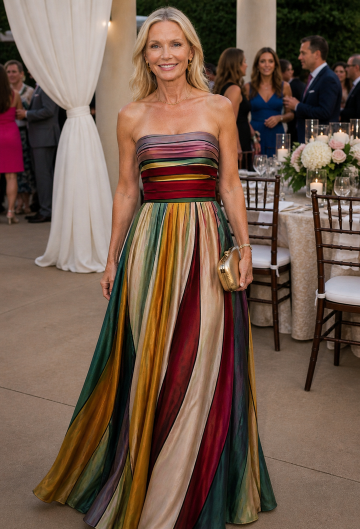 Violet & Grace™ | Effortless Strapless A-Line Dress