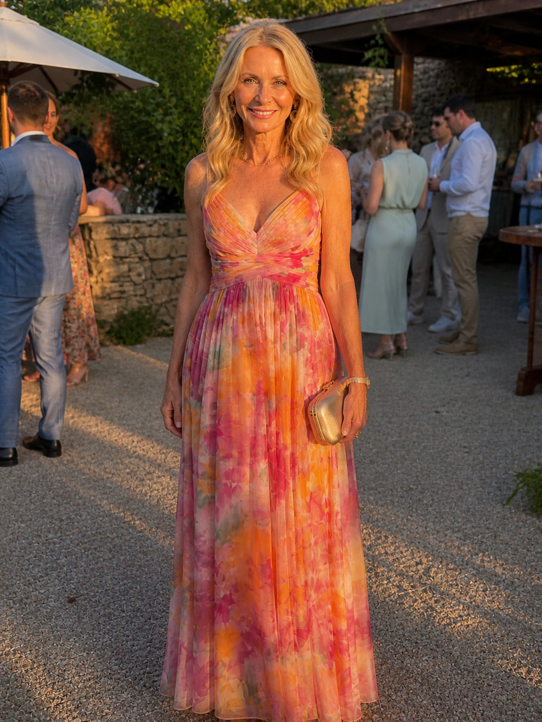 Violet & Grace™ | Soft Wrap Maxi Dress