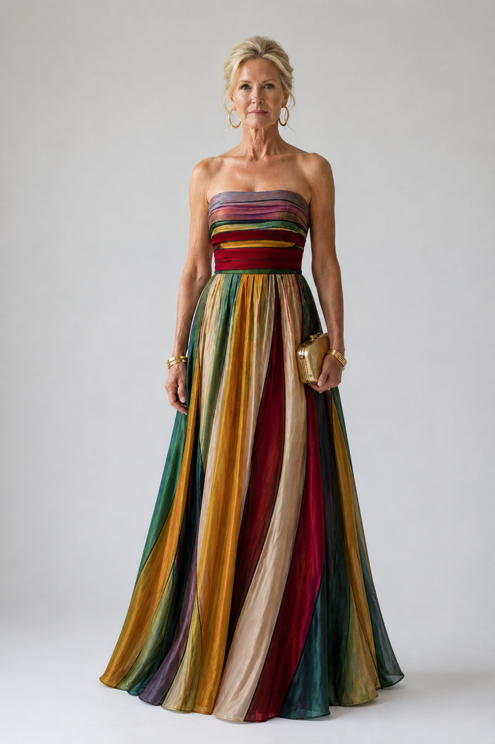 Violet & Grace™ | Effortless Strapless A-Line Dress