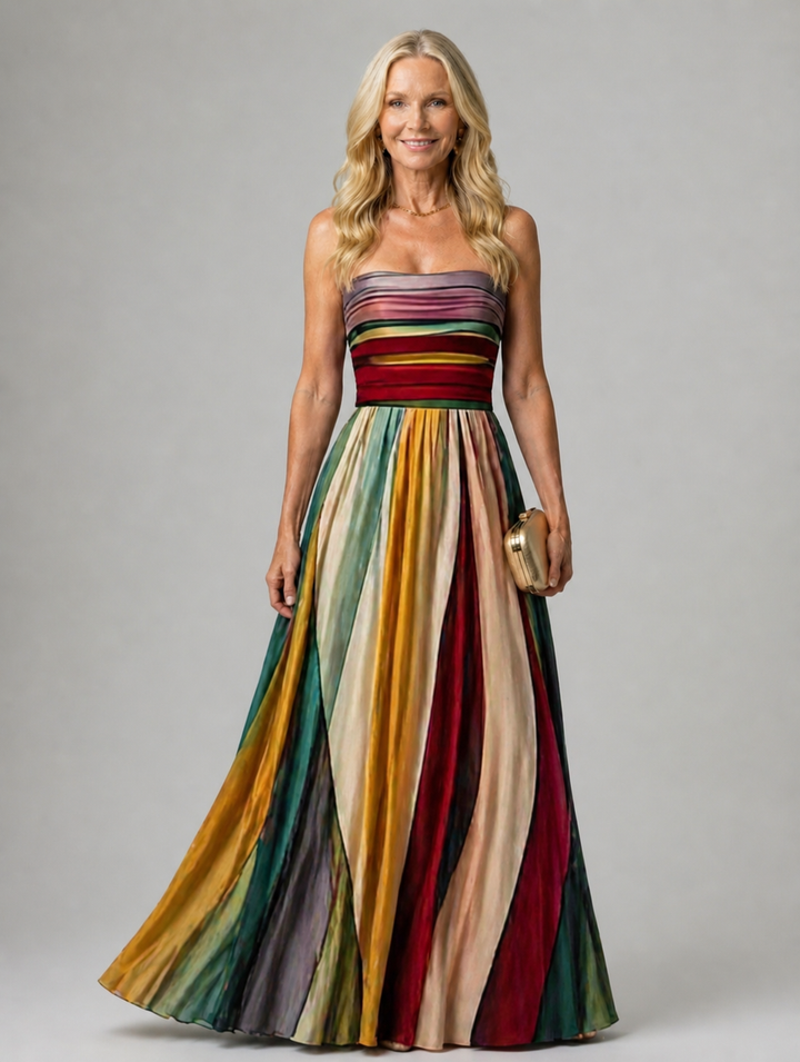 Violet & Grace™ | Effortless Strapless A-Line Dress