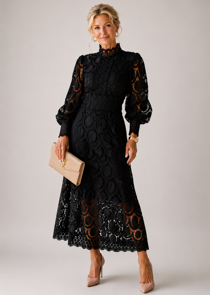 Violet & Grace™ | Lace Midi Dress