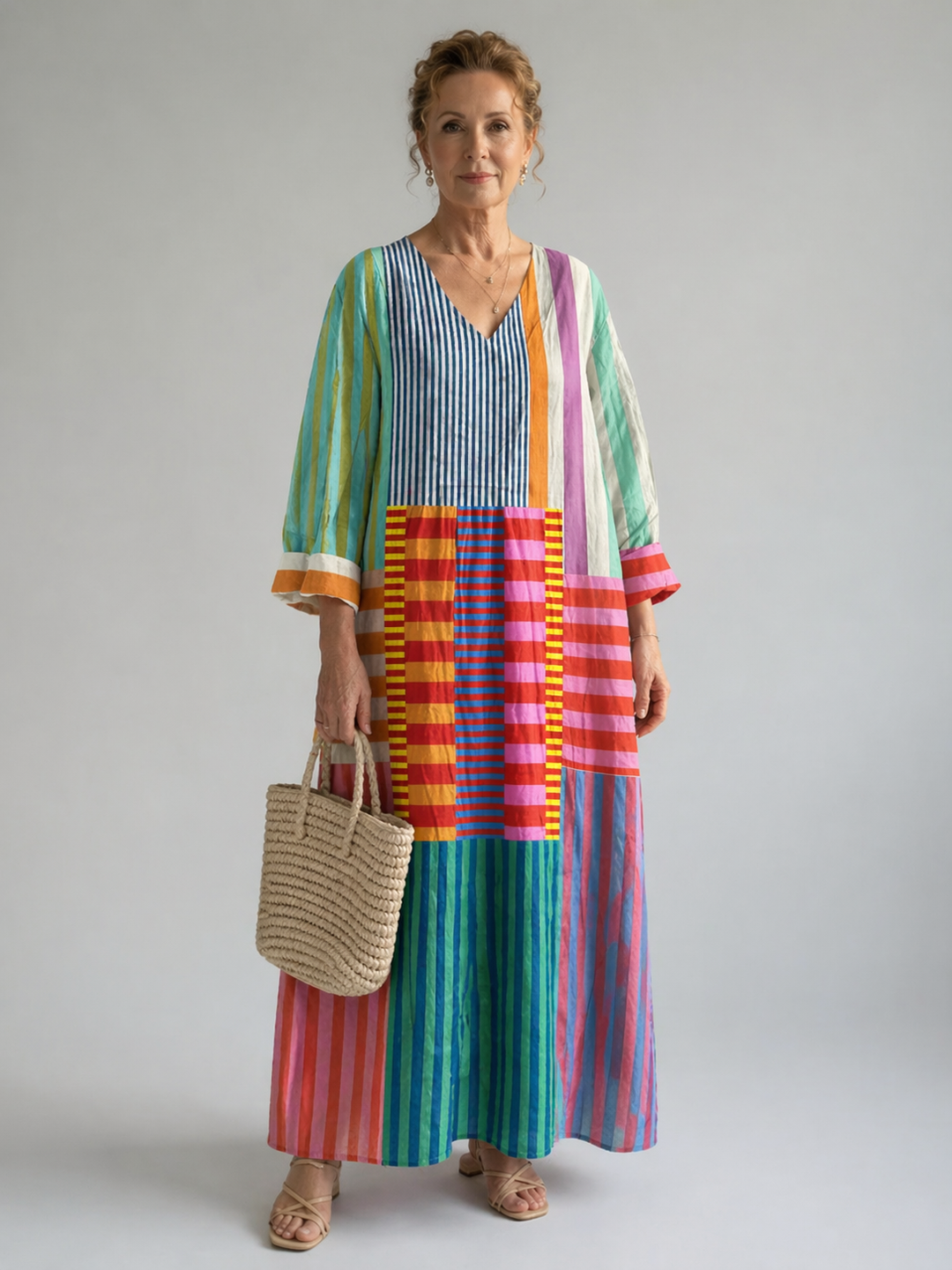 Lobke - Vintage Color Dress