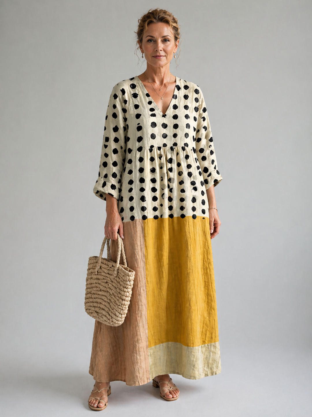 Jocelyn - Patterned Summer Dress