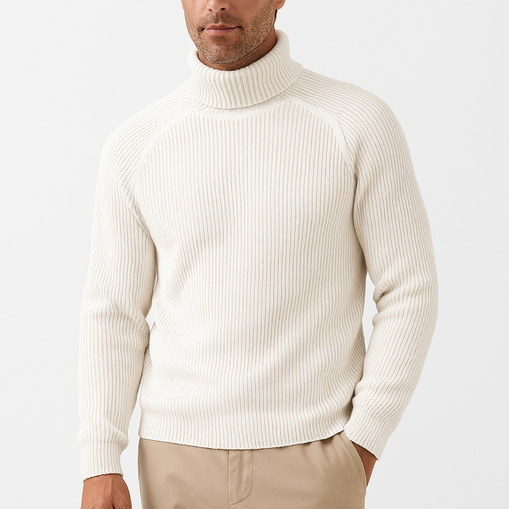 Men’s Cashmere Turtleneck Sweater – Timeless Luxury & Exceptional Softness