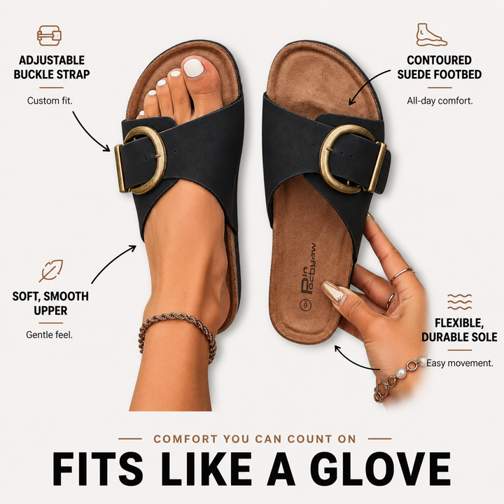 Janet | Elegant Orthopaedic Sandals