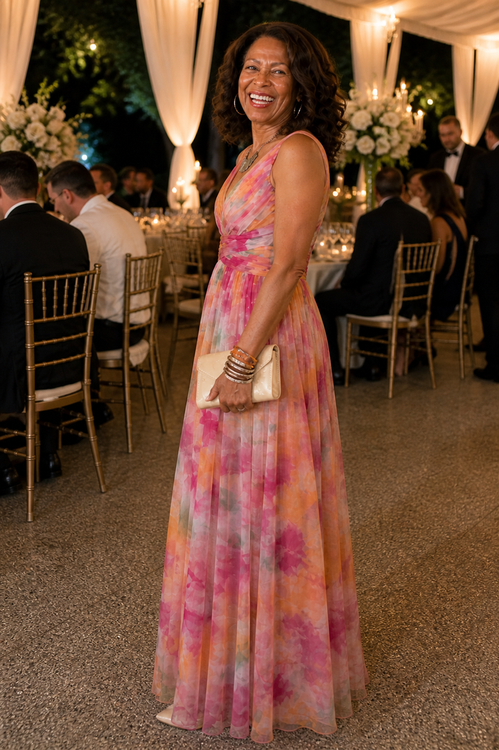 Violet & Grace™ | Soft Wrap Maxi Dress