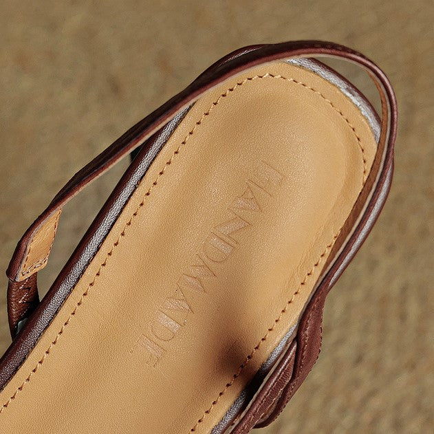 Celora | Leather Slingback Pumps