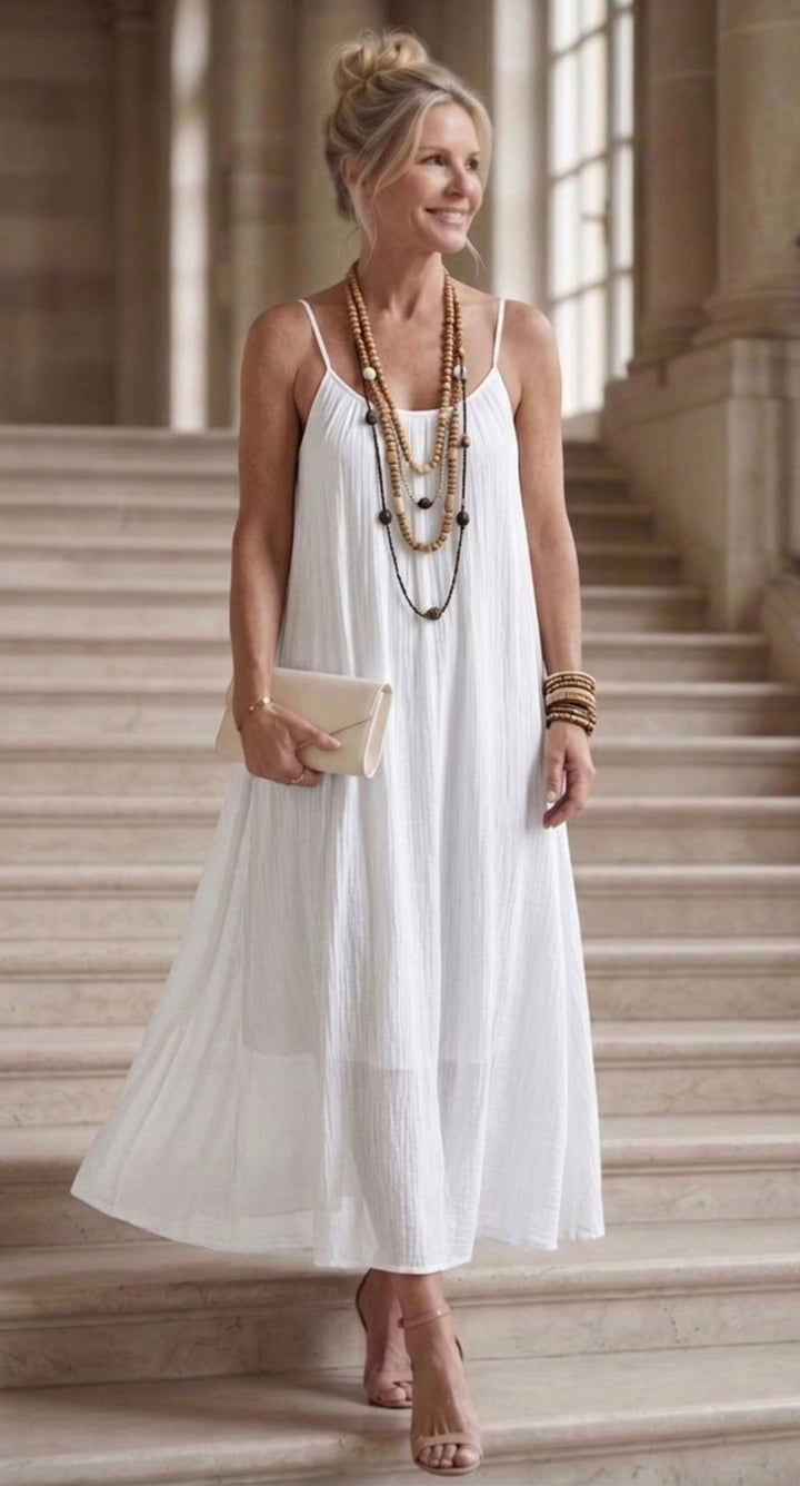 Keira | Natural Flowing Maxi Dress