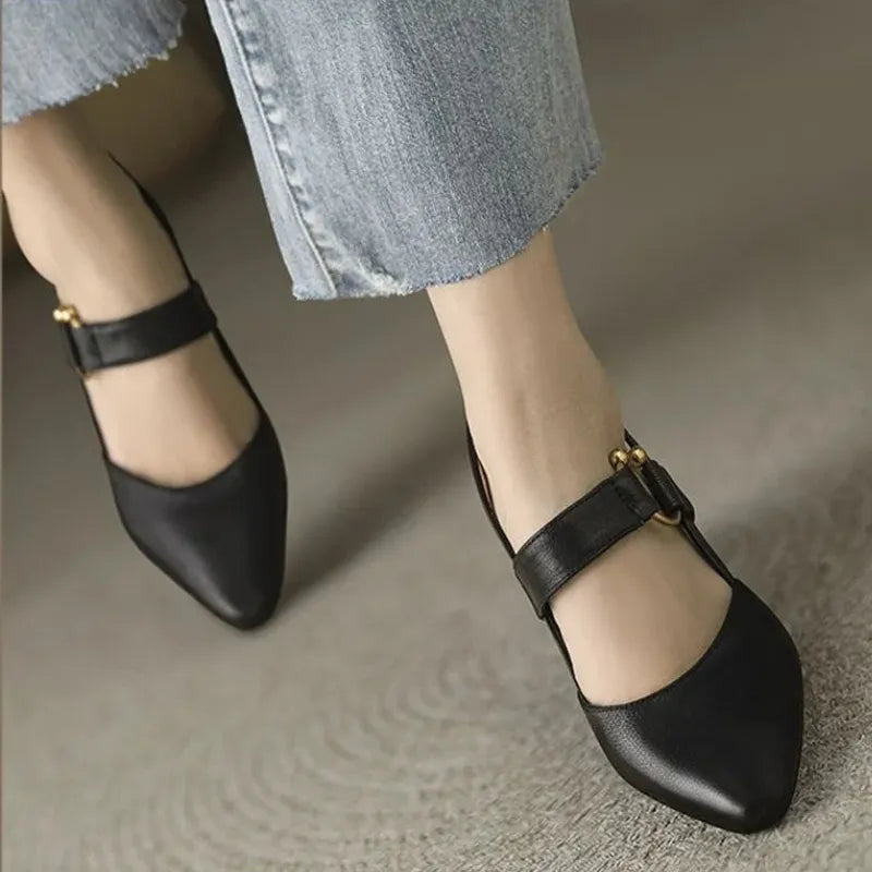 Velora | Elegant Strap Block Heels