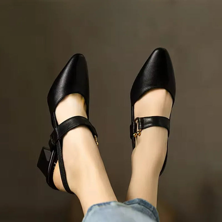 Velora | Elegant Strap Block Heels