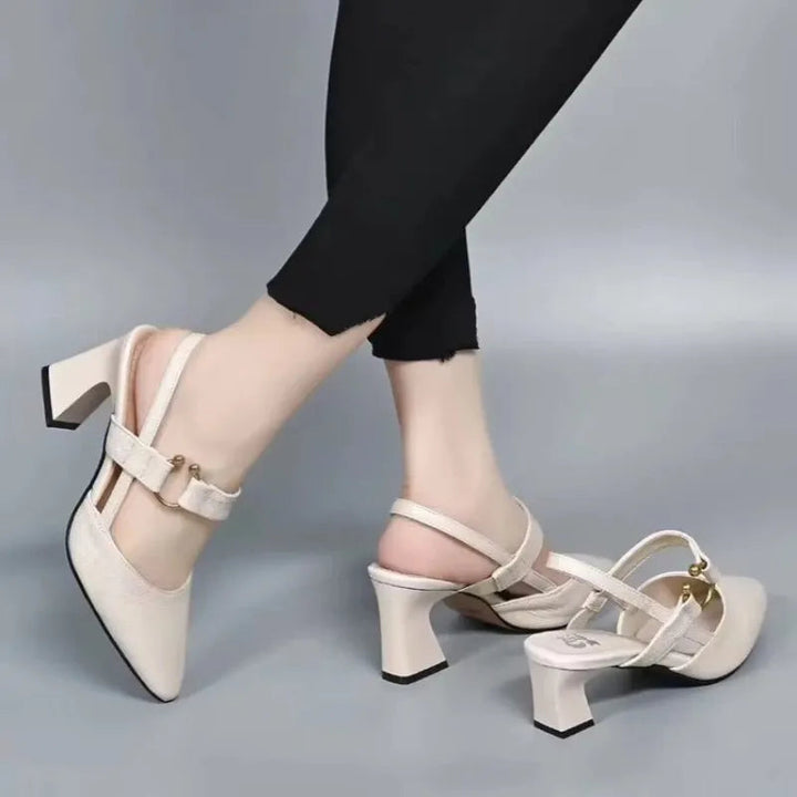 Velora | Elegant Strap Block Heels