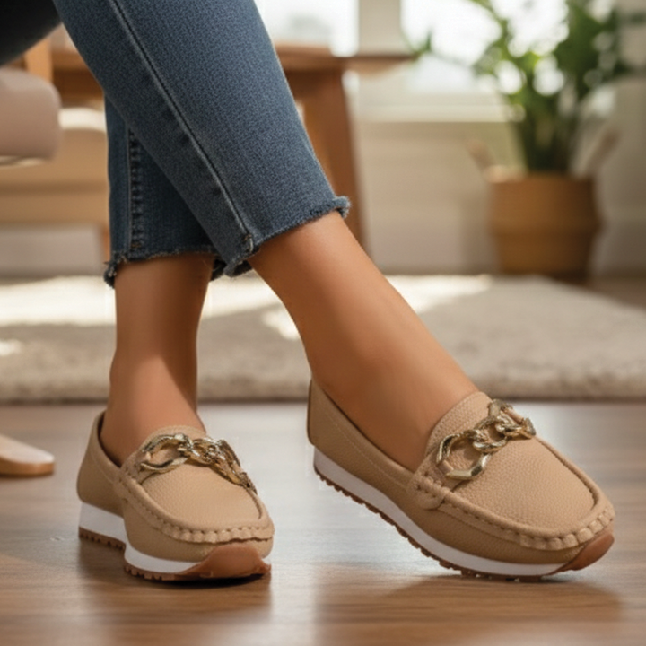 Maelis | Everyday Comfort Buckle Loafers