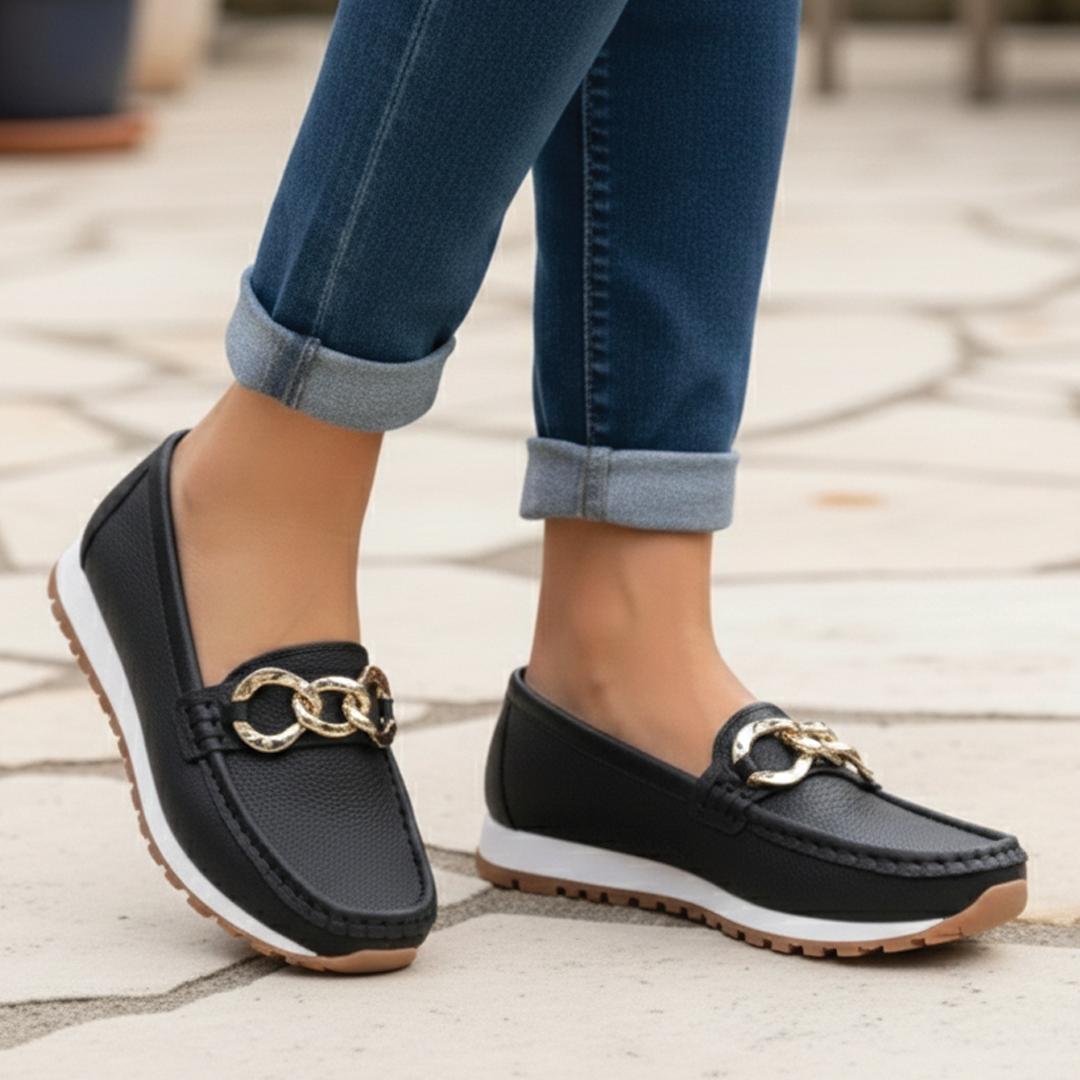 Maelis | Everyday Comfort Buckle Loafers