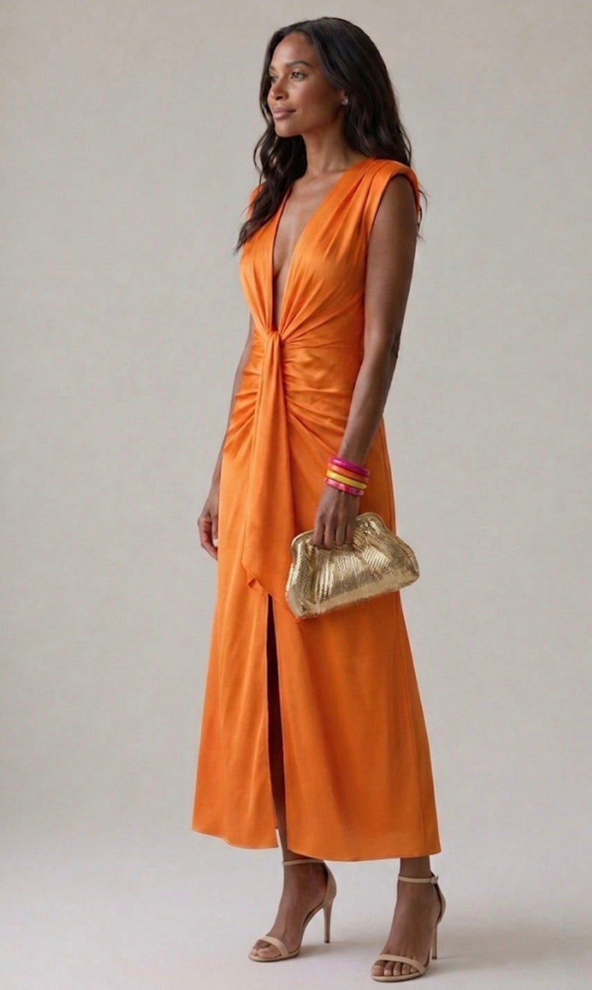 Violet & Grace™ | Elegant Pleated Dress