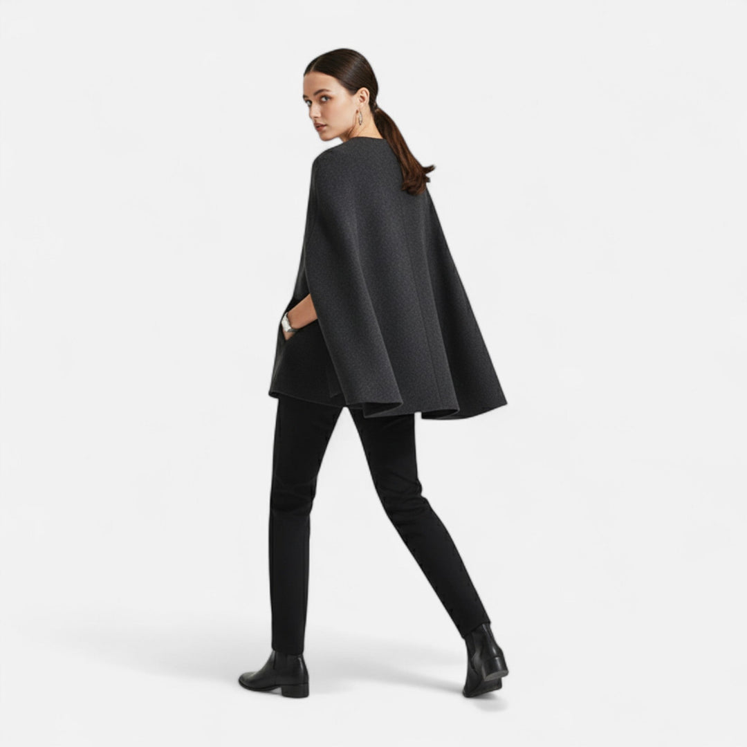 Women’s Quilted Scarf-Collar Jacket