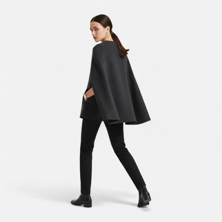 Women’s Quilted Scarf-Collar Jacket