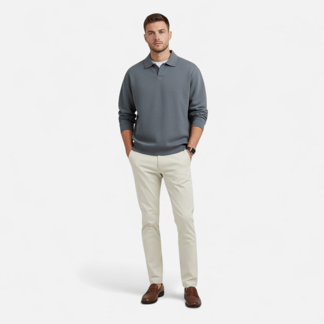 Men’s Heritage Long Sleeve Polo