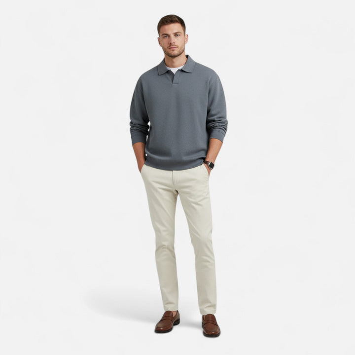 Men’s Heritage Long Sleeve Polo