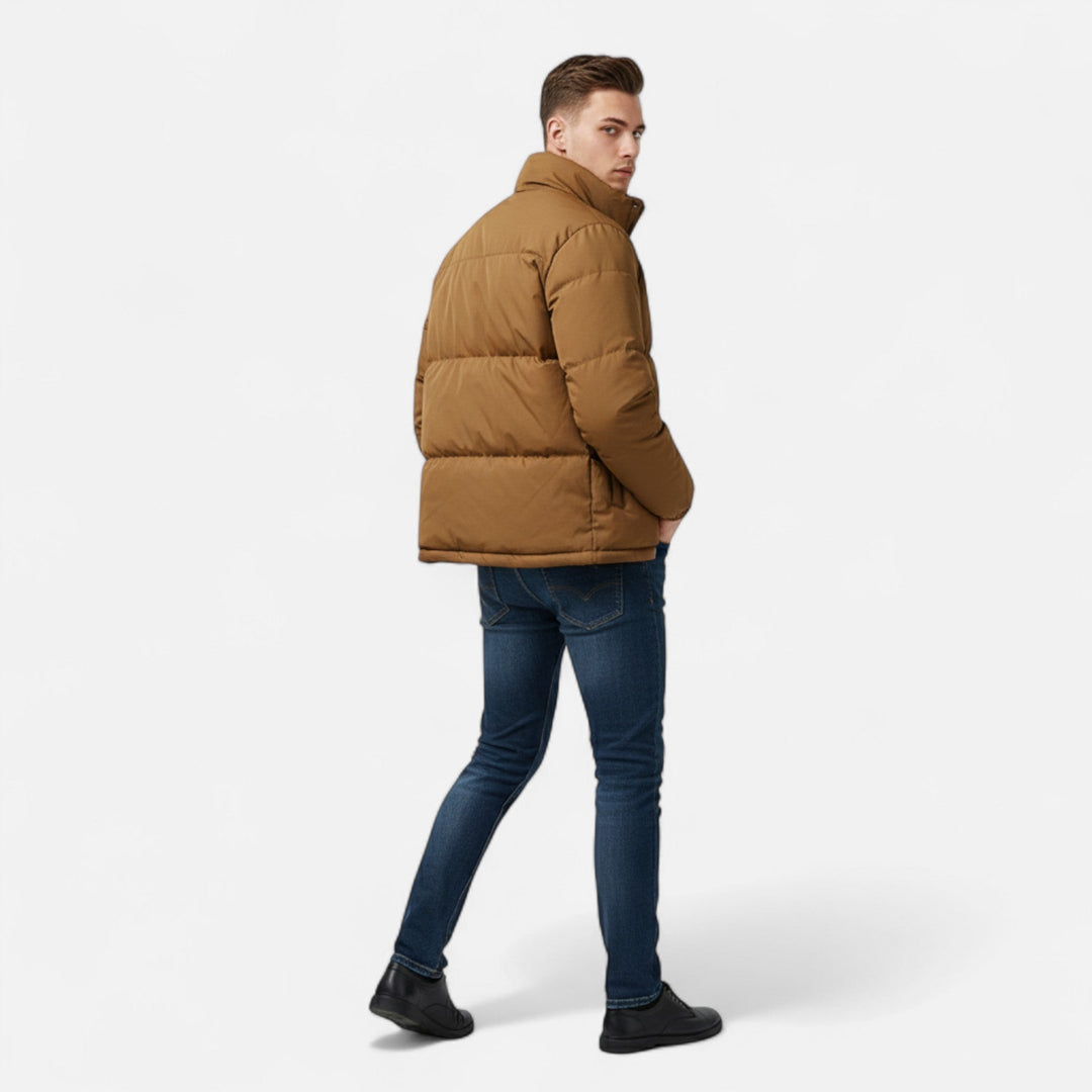 Men’s Waterproof Cotton-Lined Parka