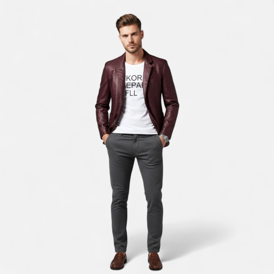 Men’s Heritage Leather Jacket