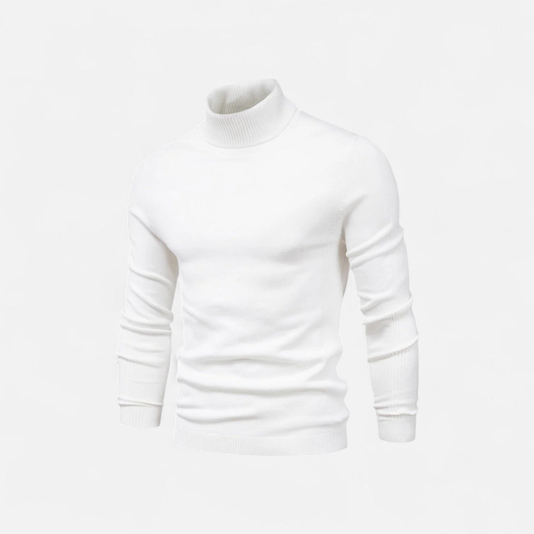 Men’s Cotton Turtleneck Sweater