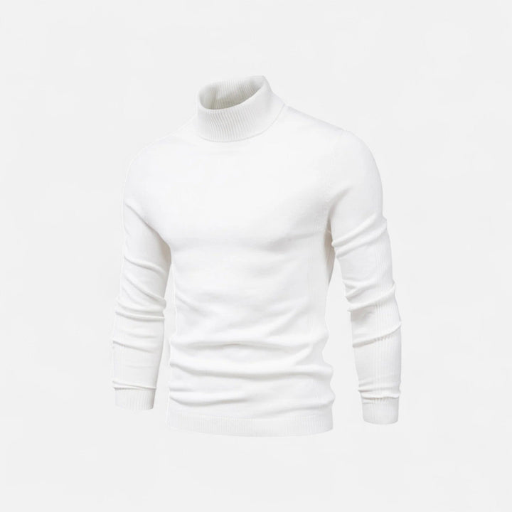 Men’s Cotton Turtleneck Sweater
