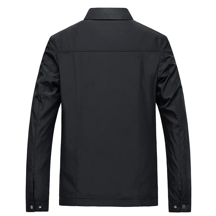 Men's Jacket in Cotton Slim Design for Outdoor Activities