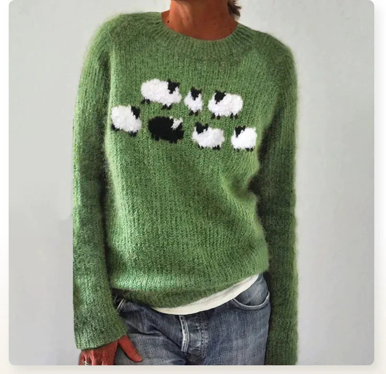 Sarah | Cozy Vintage Knit Sweater