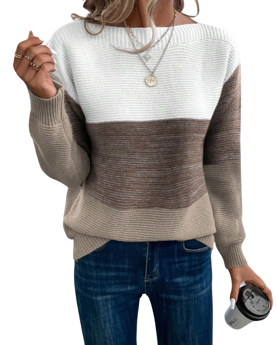 Mia | Fashionable Ombre Sweater