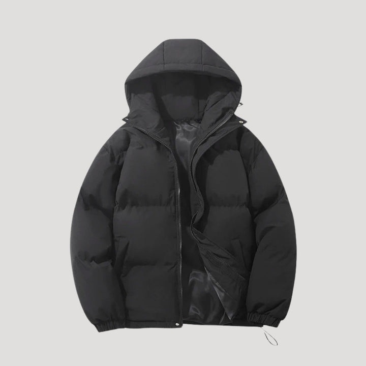 Long Puffer Jacket for Women with Hood - Water-Resistant Winter Jacket