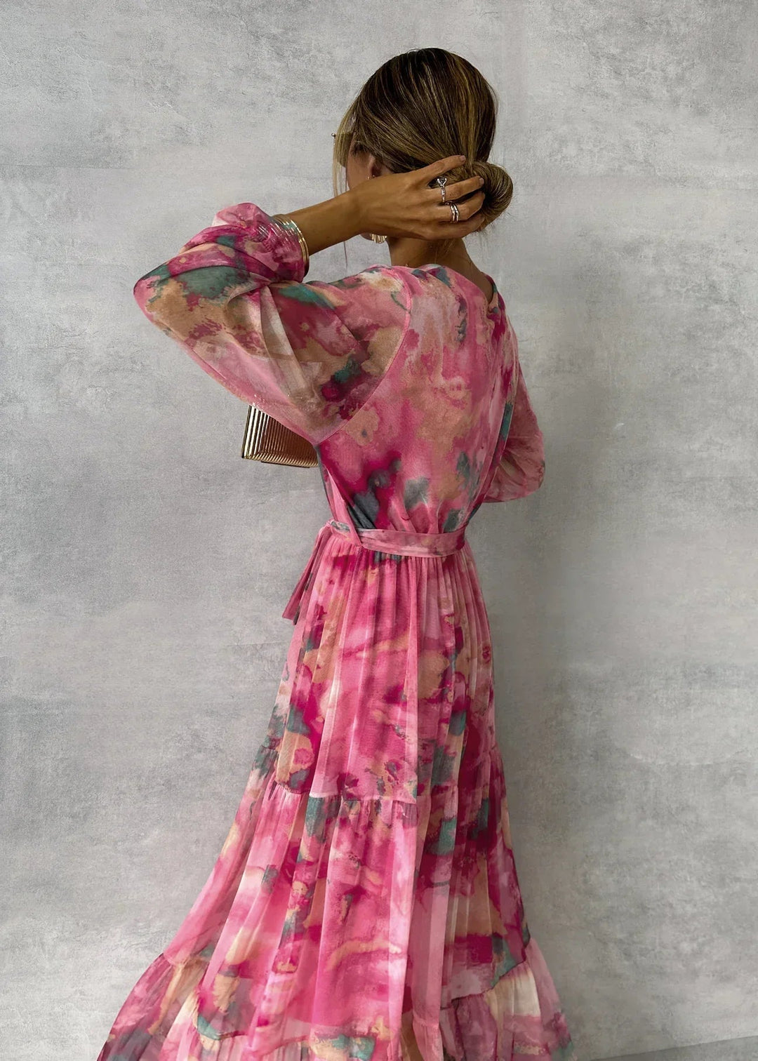 Violet & Grace™ | Wrap Dress with Floral Print