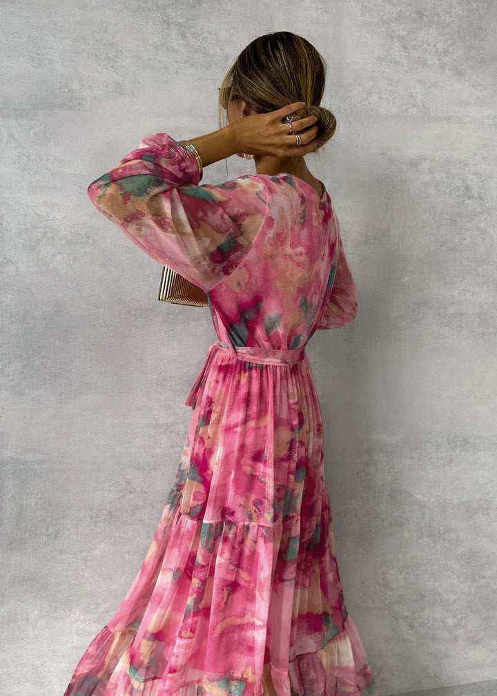Violet & Grace™ | Wrap Dress with Floral Print