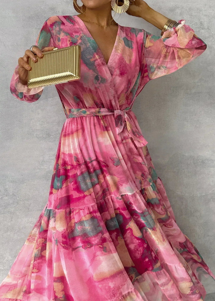 Violet & Grace™ | Wrap Dress with Floral Print