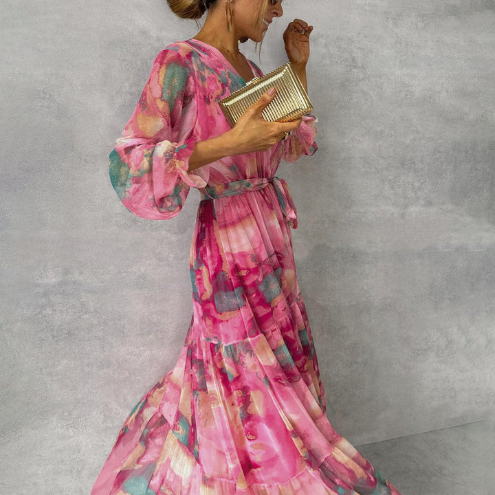 Violet & Grace™ | Wrap Dress with Floral Print