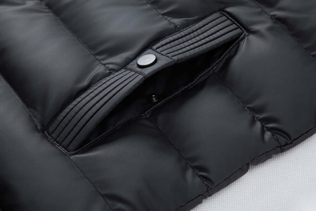 Mr. Black Hooded Cardigan Jacket