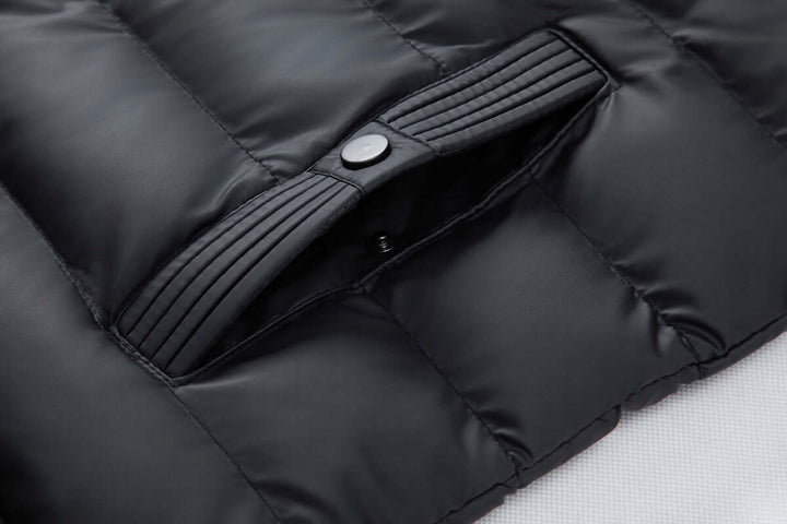 Mr. Black Hooded Cardigan Jacket