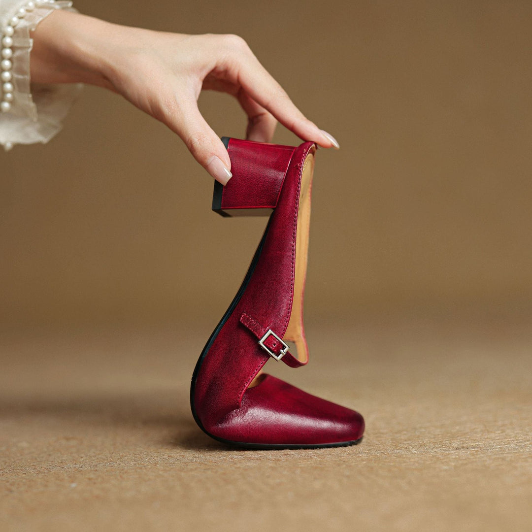 Ava | Leather Mules