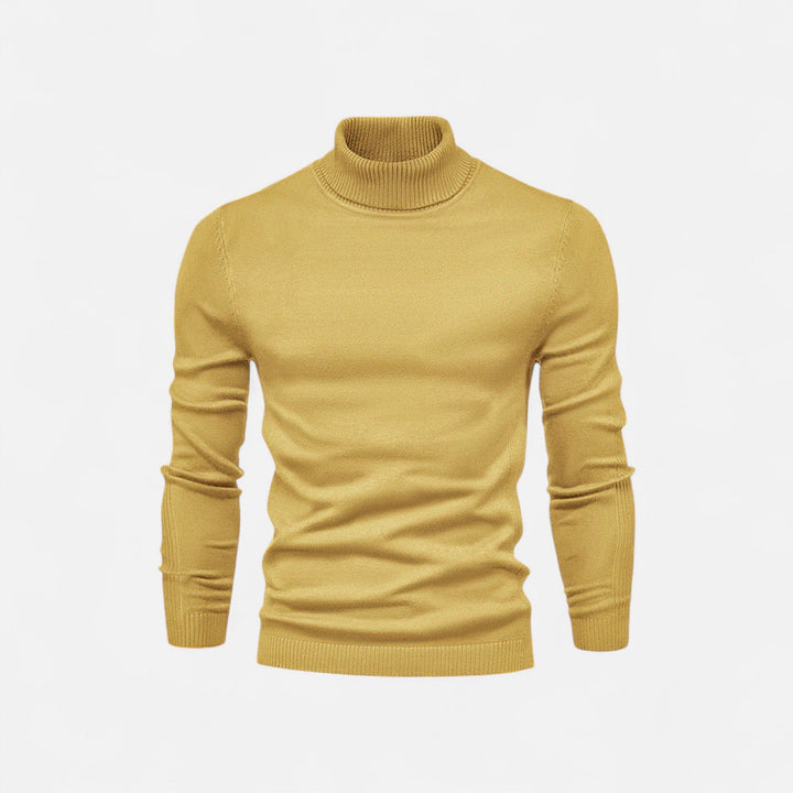 Men’s Cotton Turtleneck Sweater
