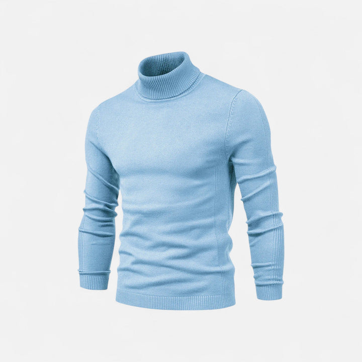 Men’s Cotton Turtleneck Sweater