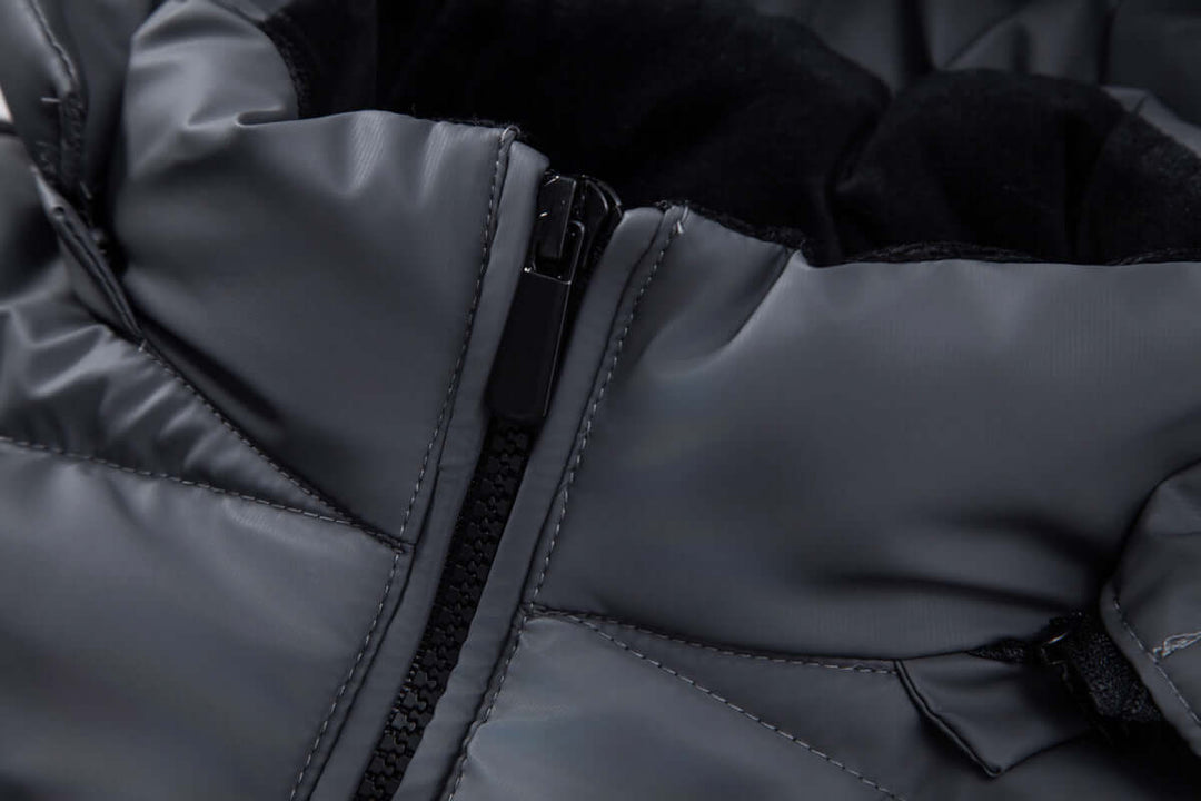 Mr. Black Hooded Cardigan Jacket