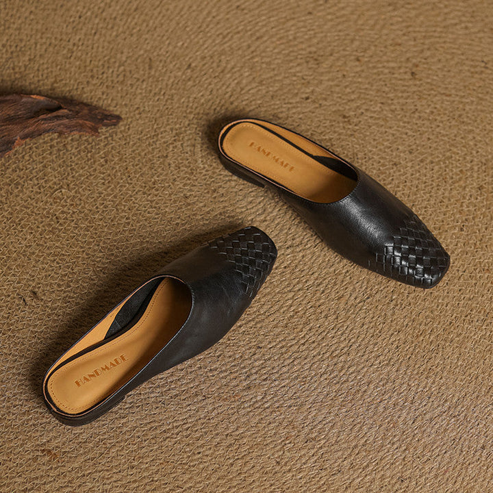 Olivia | Genuine Leather Mules