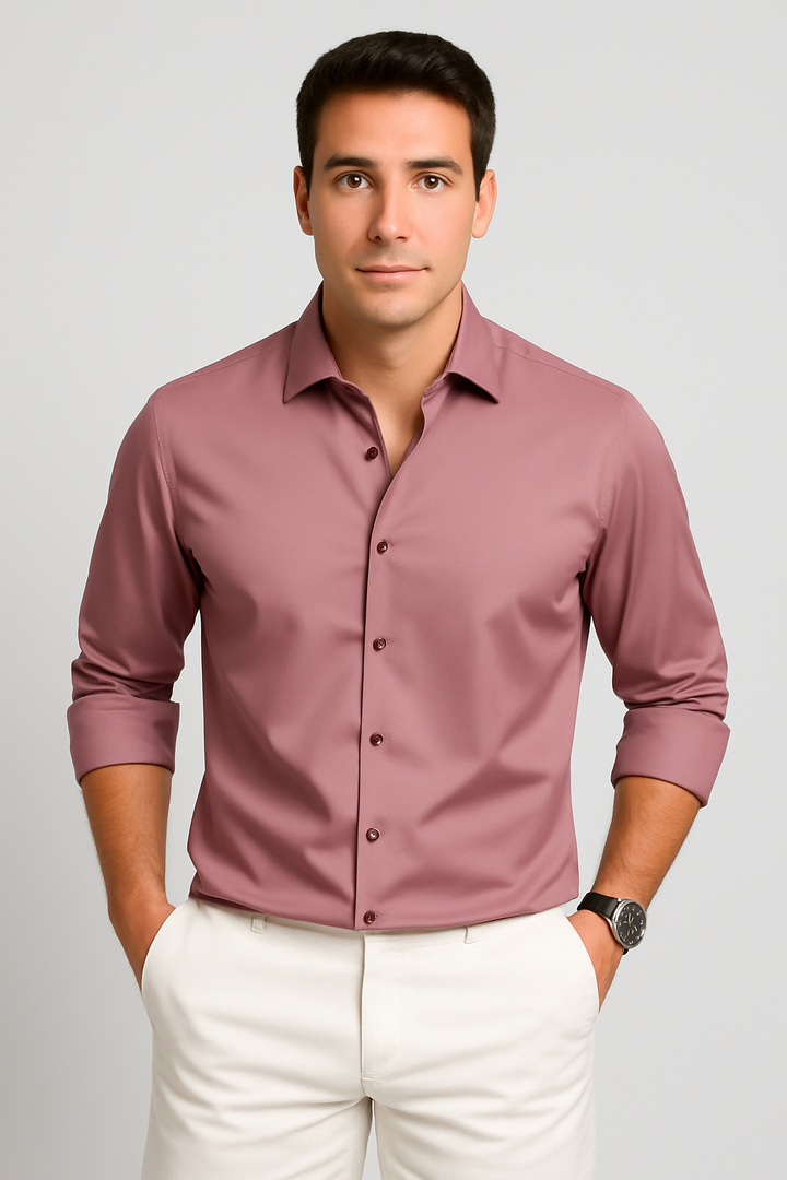 Men’s Casual Shirt | Relaxed Fit with Button